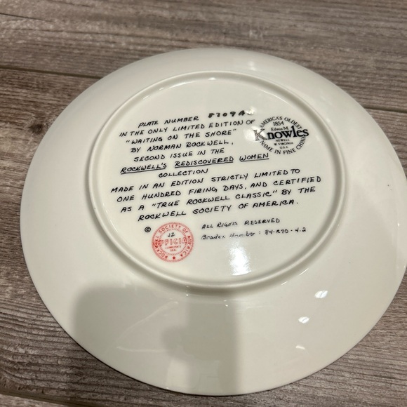 Norman Rockwell Lot of 8 Plates - Picture 15 of 15